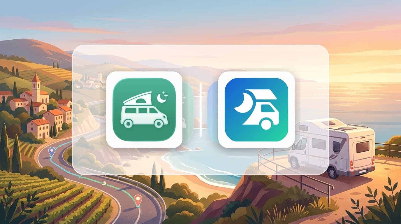 Campernight vs Park4Night: ¿qué app deberías usar para viajar en camper?