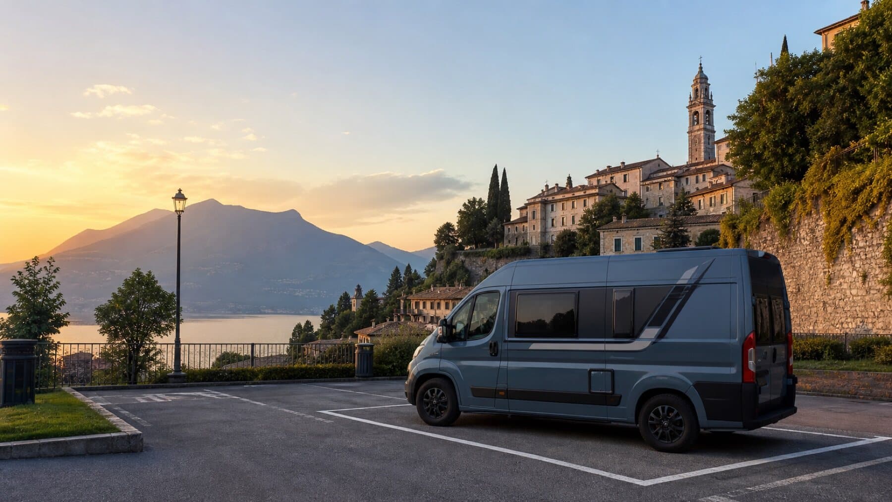 Dónde puedes pernoctar en Italia con una camper