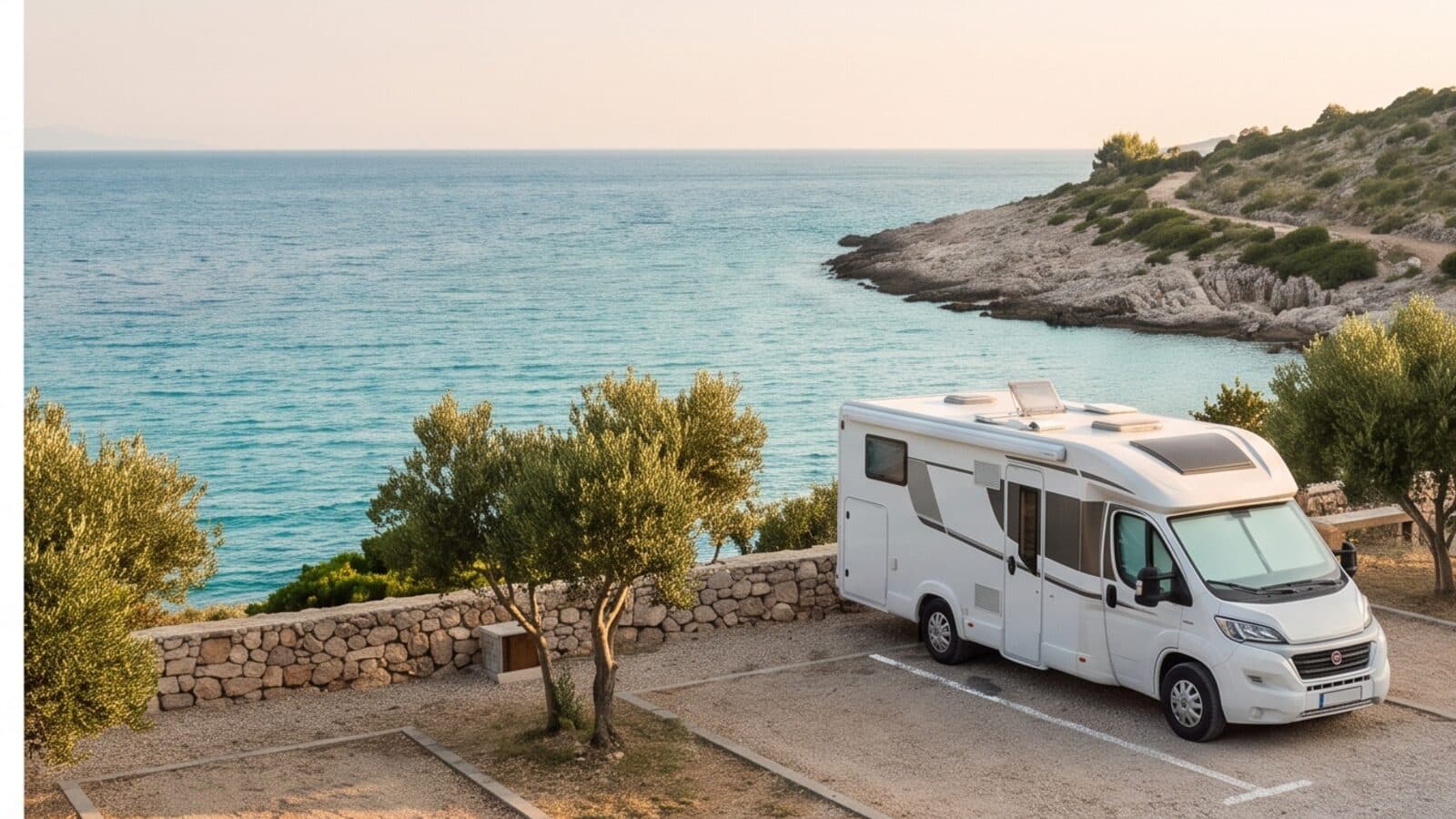 Wo kannst du in Kroatien mit dem Campervan ueber Nacht parken?