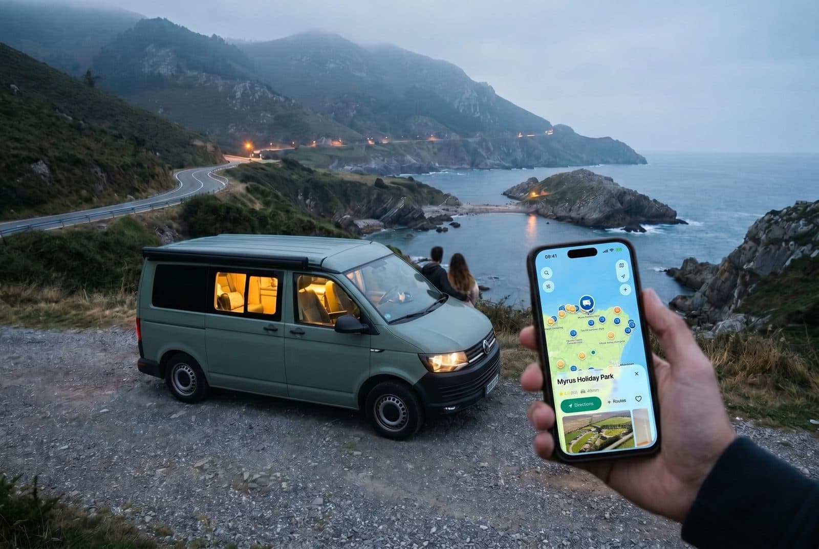 Com trobar pernocta amb Campernight