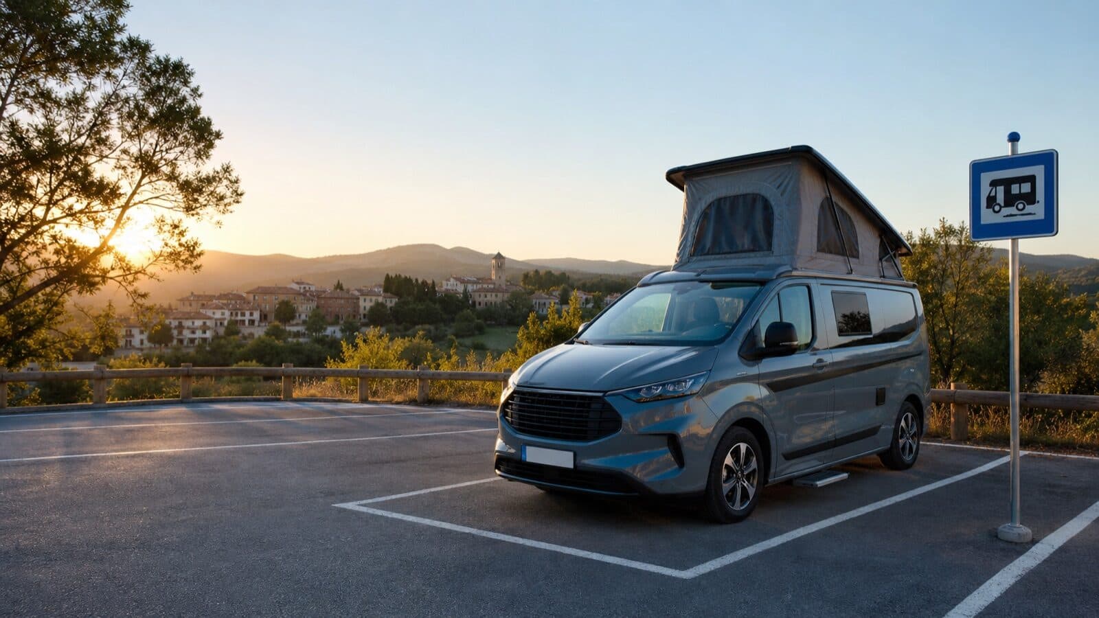 Sitios de última hora para dormir con camper en Europa: cómo encontrar una parada legal esta noche