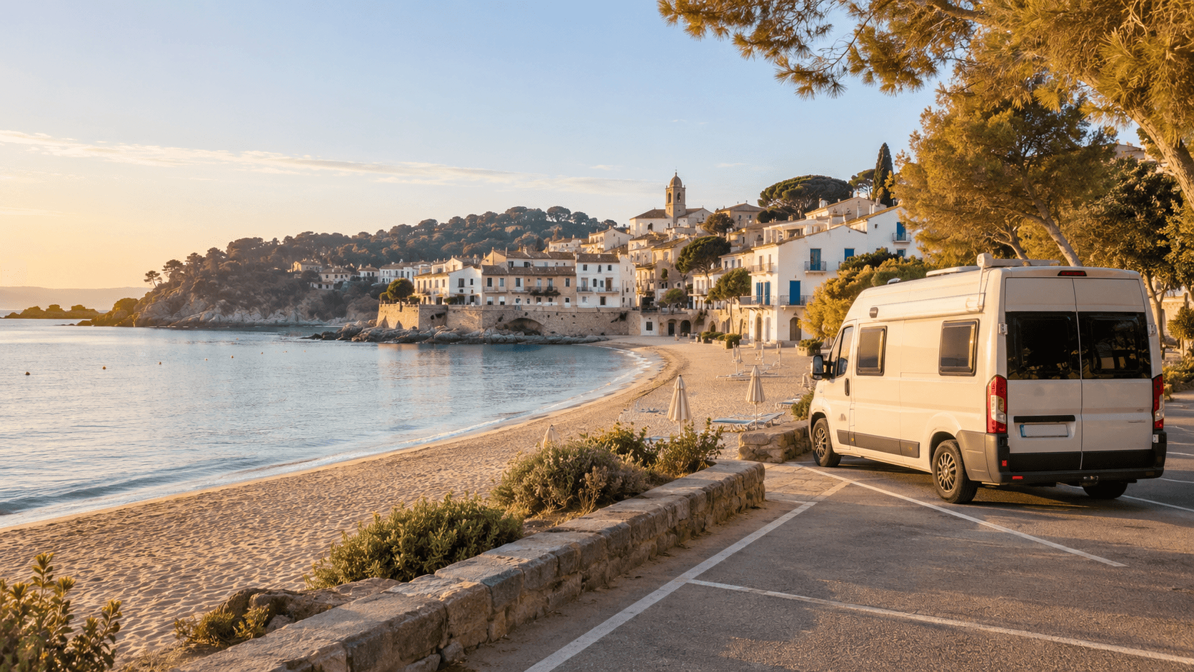 Pueblos de playa menos concurridos para viajar en camper después del verano