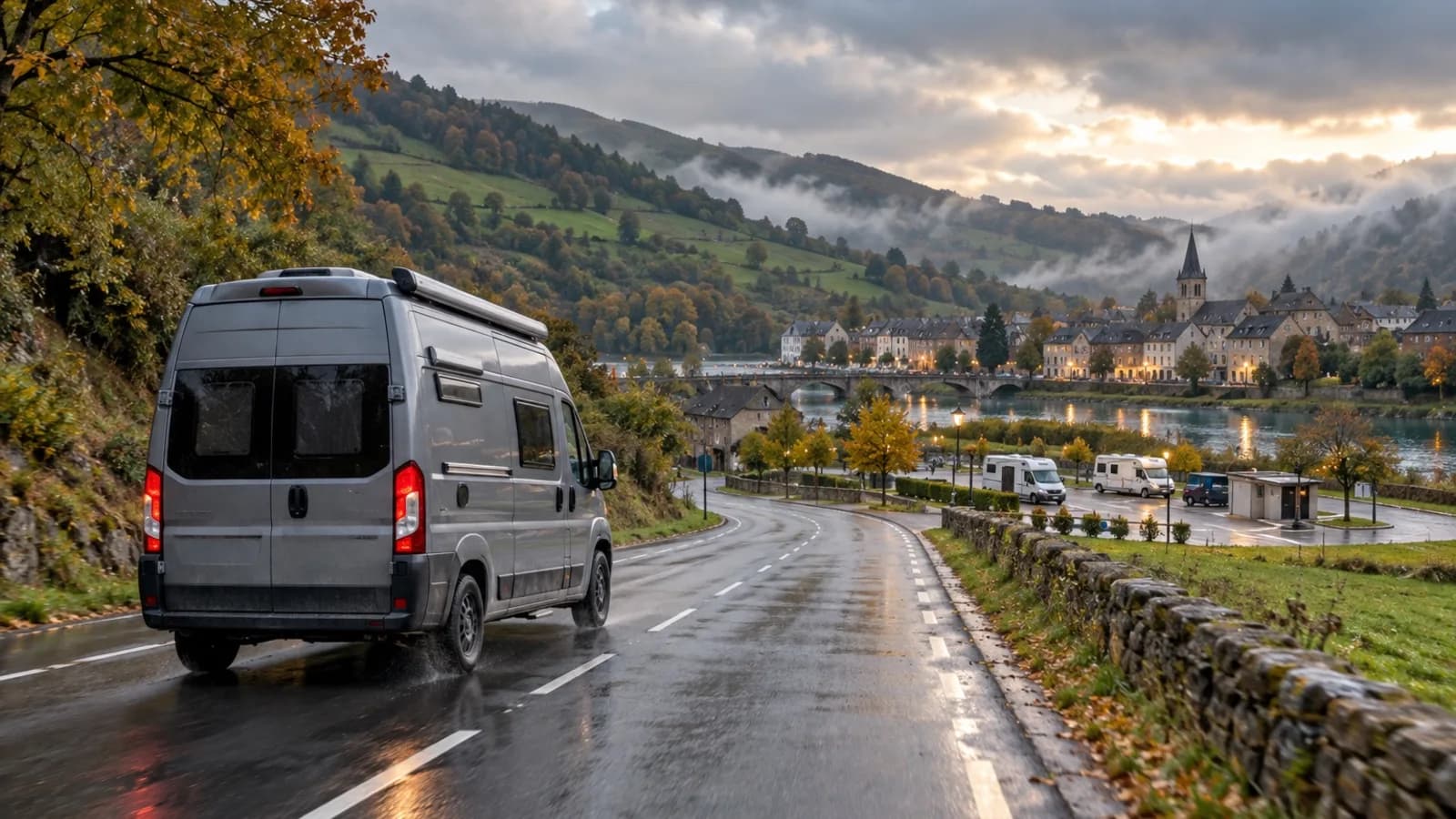 Com planificar una ruta en camper per dies de pluja a Europa