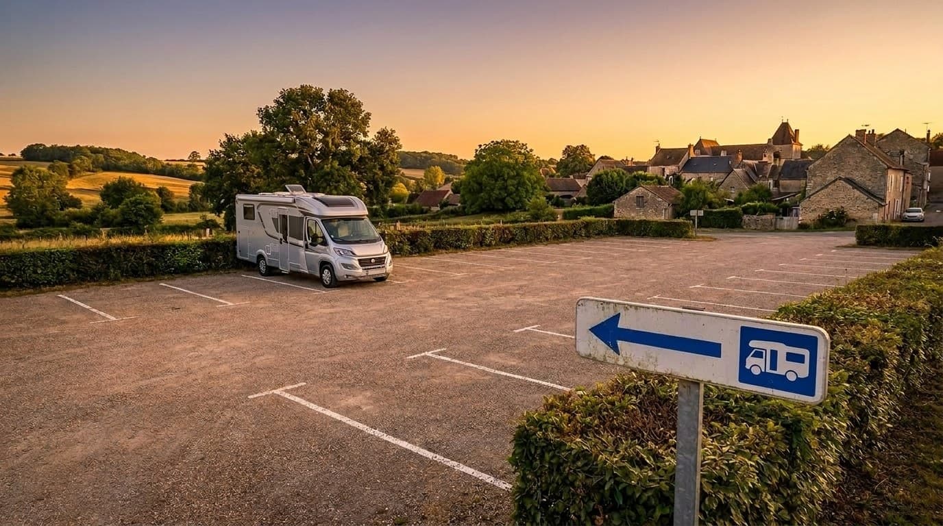 ¿Dónde puedes dormir con una camper en Francia?