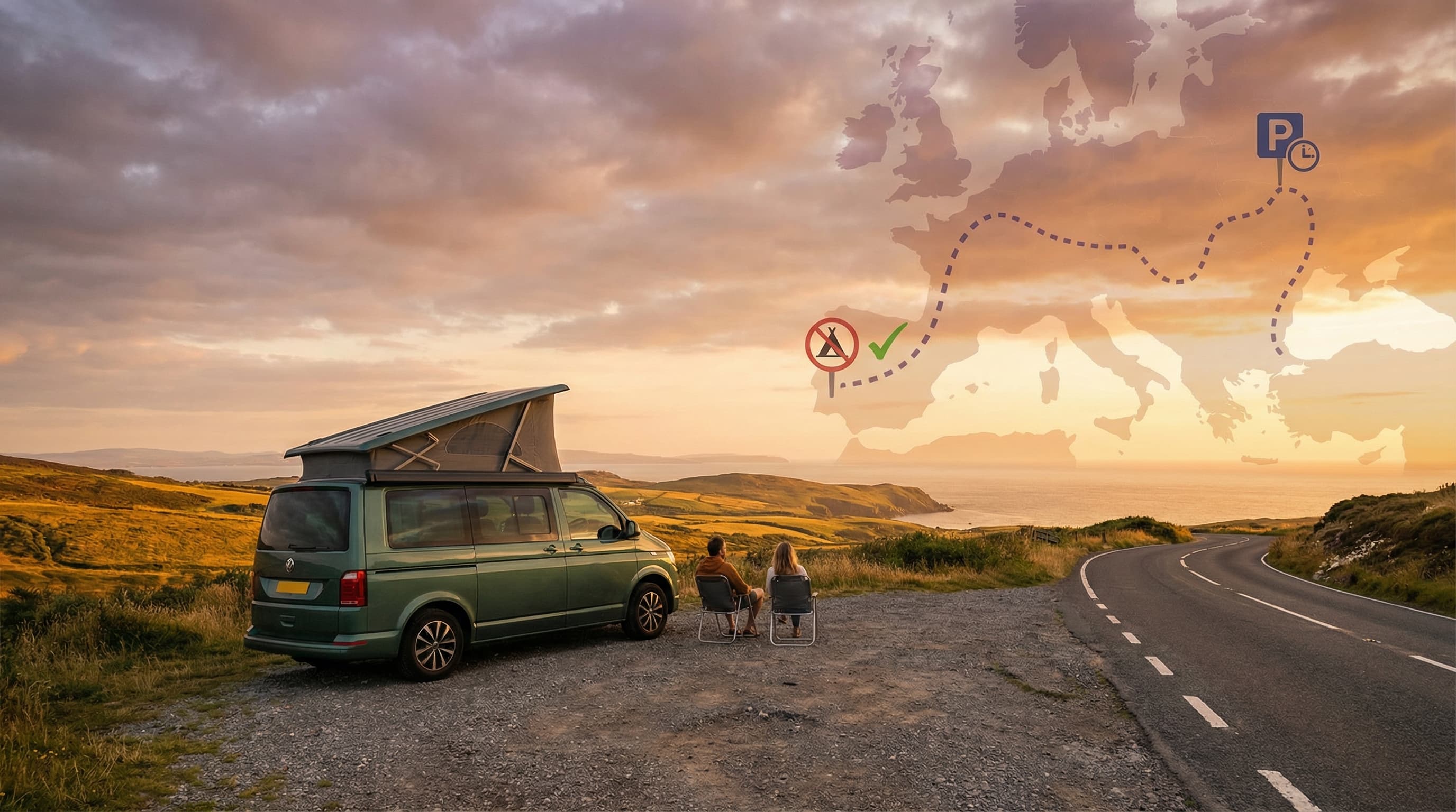 Wildcamping-Gesetze in Europa 2026