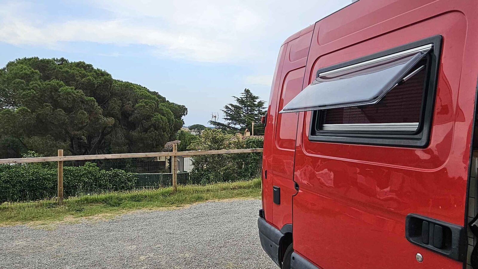 Example village spot near the sea from Campernight